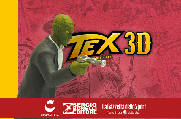 Tex 3D Gazzetta: l'Alieno!