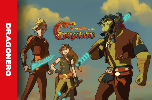 Il trailer di Dragonero animato!