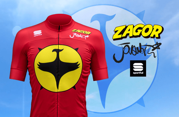 Di nuovo in bici con Zagor e Jovanotti, grazie a Sportful