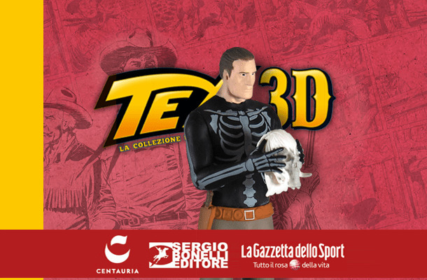 Tex 3D Gazzetta: Tex Uomo della Morte!