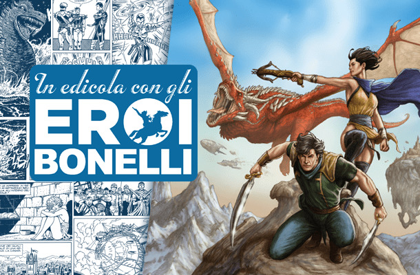 In edicola con gli Eroi Bonelli: La stirpe di Elän!