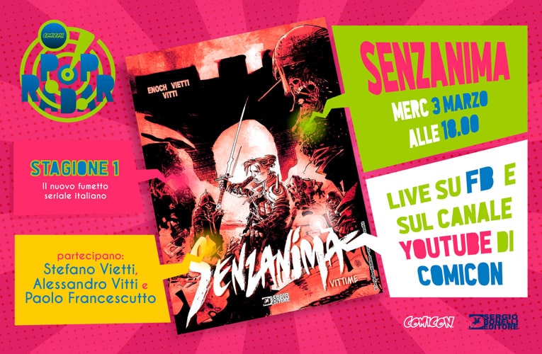 Senzanima al COMICON