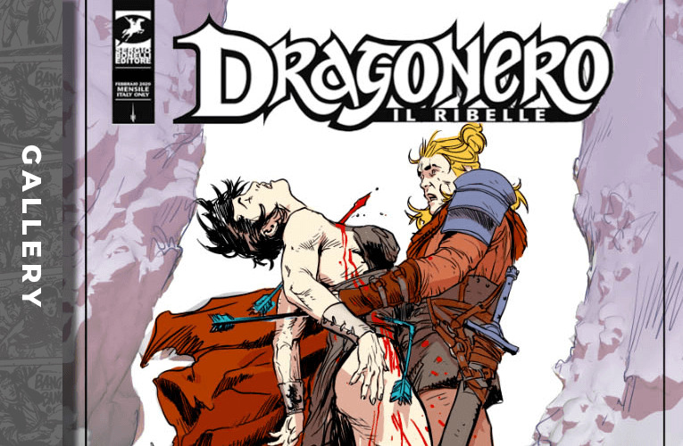 La copertina di Dragonero Il Ribelle 17!