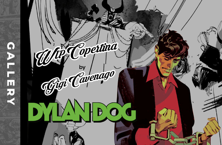 Il work in progress della copertina di Dylan Dog 417!