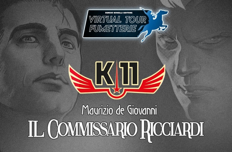 Ricciardi e K-11 al Virtual Tour Fumetterie!