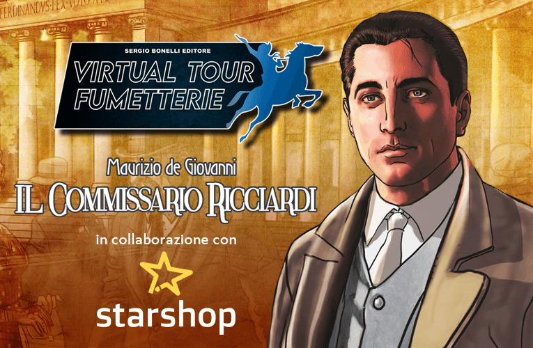 Maurizio de Giovanni e Ricciardi virtuale!