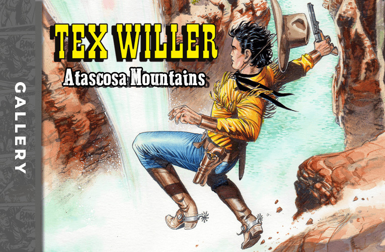 La copertina del Tex Willer d'agosto!