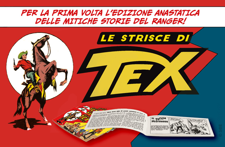 Le strisce anastatiche di Tex!