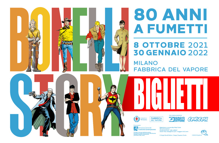 In vendita i biglietti per Bonelli Story!
