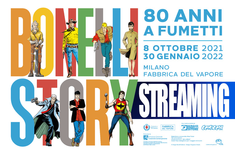 L'inaugurazione di Bonelli Story in streaming!