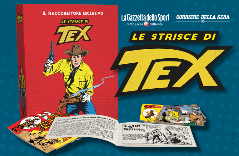 Il raccoglitore per le strisce di Tex!