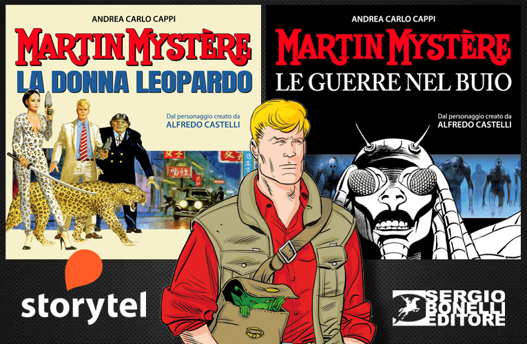 I romanzi di Martin Mystère su Storytel!