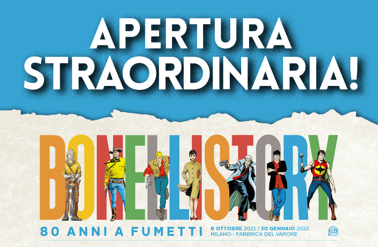 Bonelli Story eccezionalmente aperta lunedì 1 novembre!