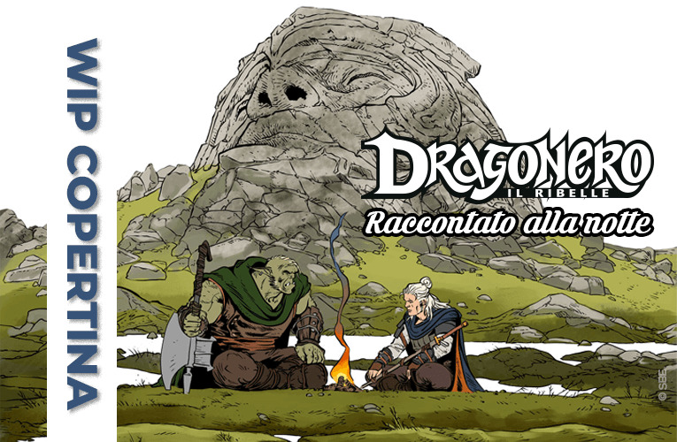 La copertina di Dragonero Il Ribelle 27!