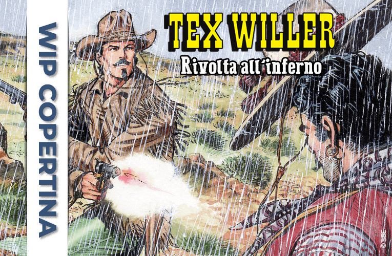 La copertina di Tex Willer 40 secondo Maurizio Dotti