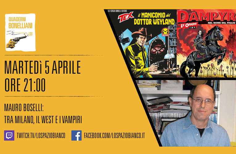 Mauro Boselli ai Quaderni Bonelliani