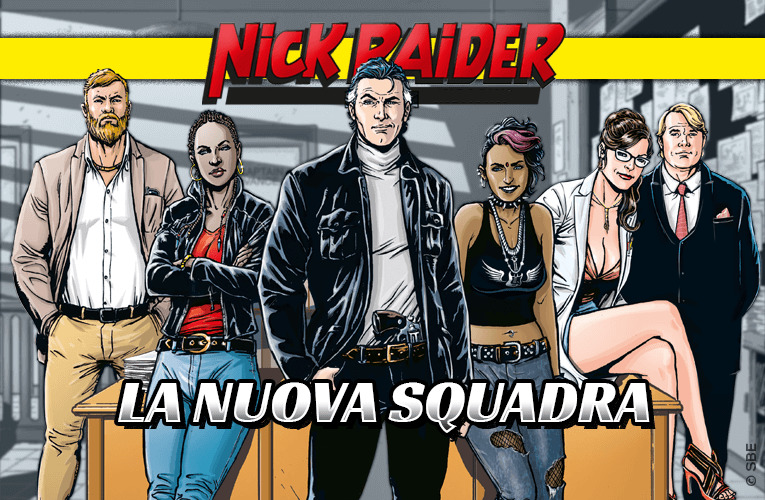 Una nuova squadra per il tenente Raider!