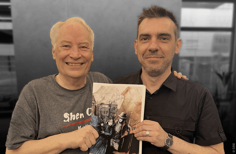 Joe R. Lansdale e Luca Crovi a Milano