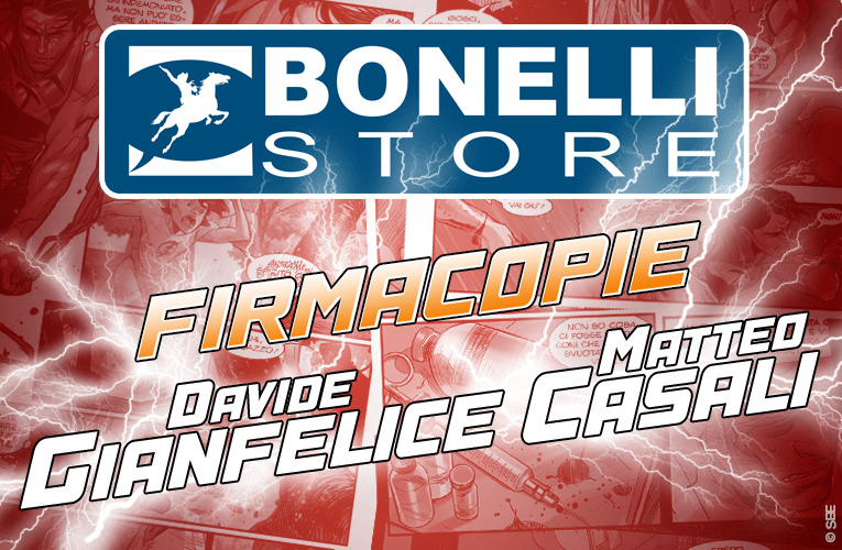 Gianfelice e Casali al Bonelli Store!