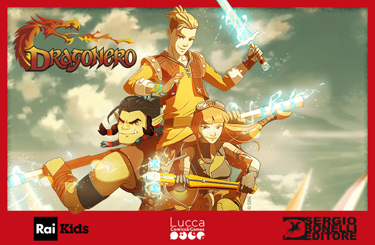 La serie animata di Dragonero arriva a Lucca!