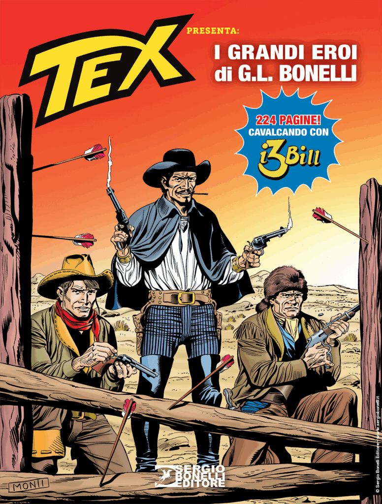 Avventura Magazine 2022 – Tex presenta i Grandi Eroi di G. L. Bonelli: i 3 Bill!