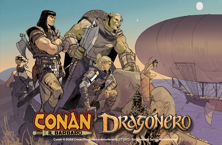 Conan il barbaro e Dragonero: L'ombra del drago