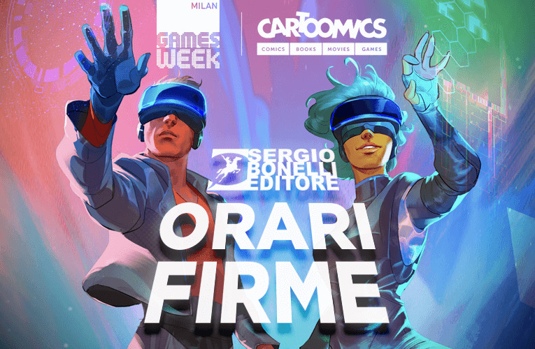 I firmacopie di Cartoomics!