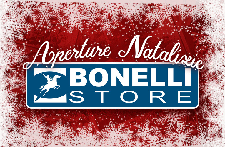 Il Bonelli Store apre di domenica!