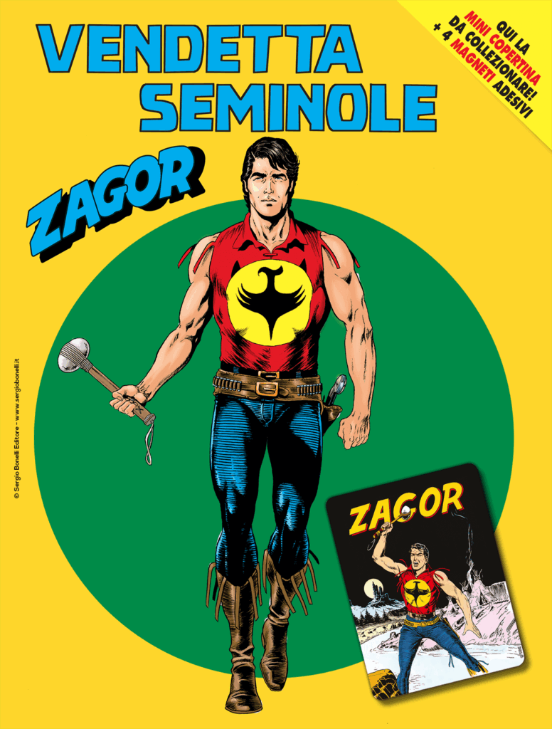 Vendetta seminole – mini copertina Zagor 1