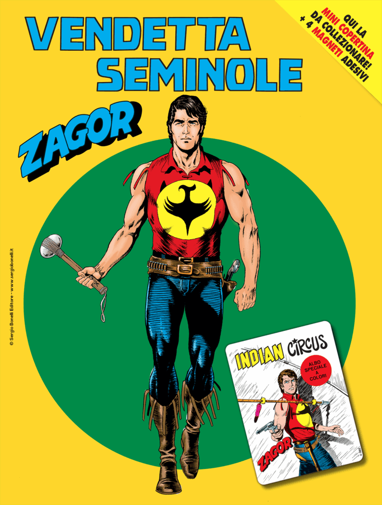 Vendetta seminole – mini copertina Zagor 84