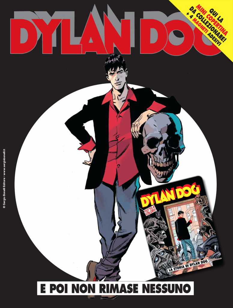 E poi non rimase nessuno – mini copertina Dylan Dog 100