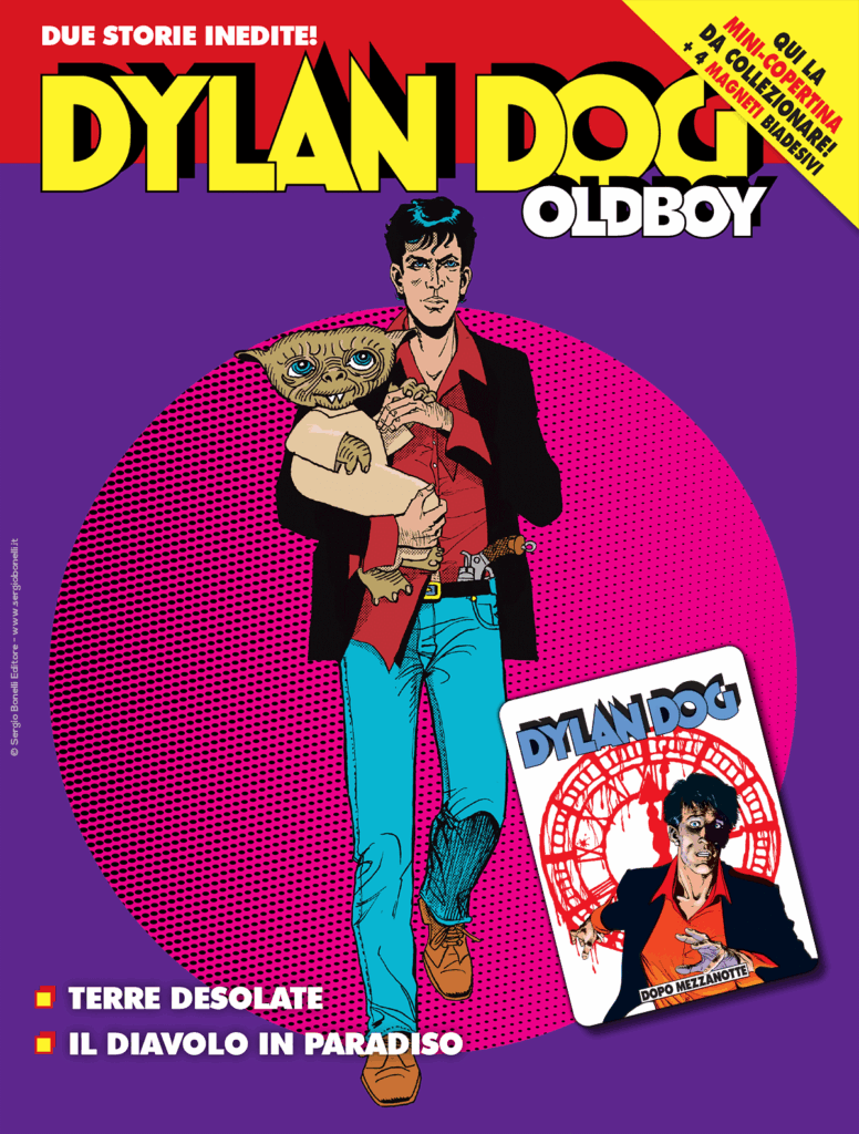 Dylan Dog Oldboy 18 – mini copertina Dylan Dog 26