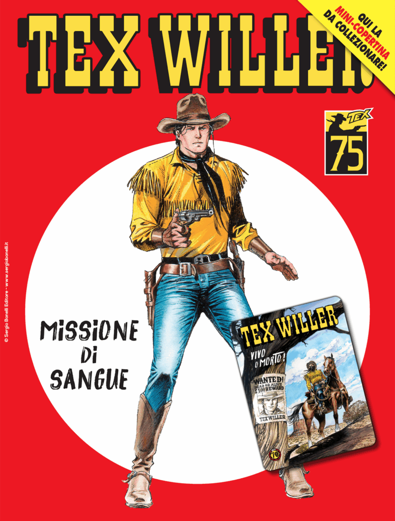 Missione di sangue – mini copertina Tex Willer 1