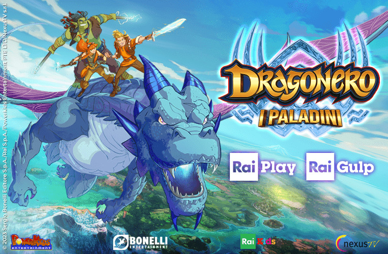 Dragonero. I Paladini arriva su Raiplay e Rai Gulp!