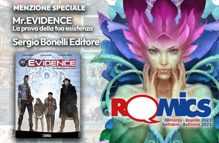 Mr Evidence premiato a Romics!