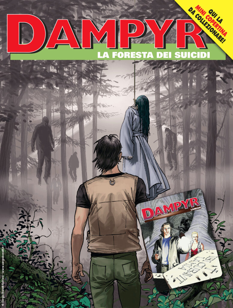 La foresta dei suicidi – mini copertina Dampyr 9