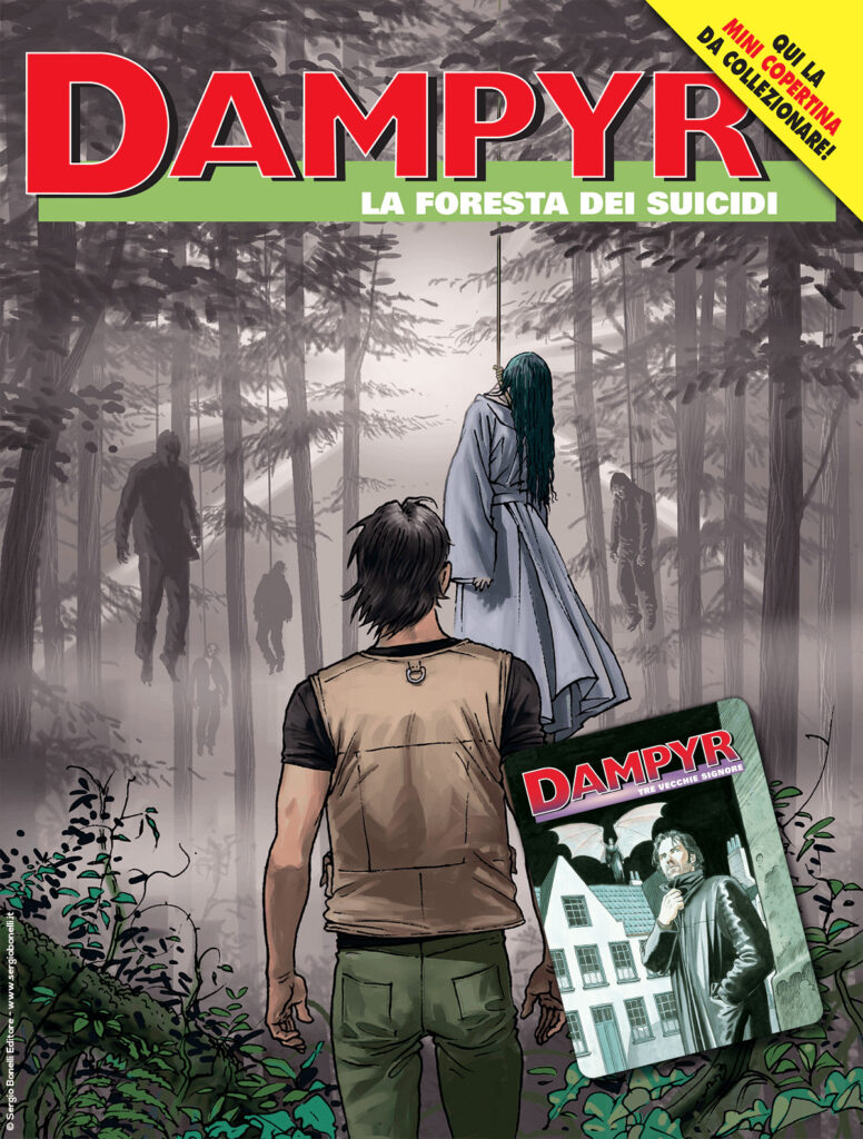 La foresta dei suicidi – mini copertina Dampyr 51