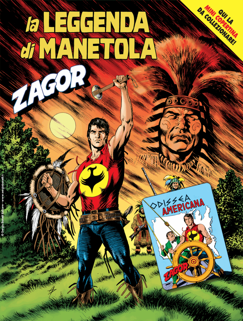 La leggenda di Manetola – mini copertina Zagor 88