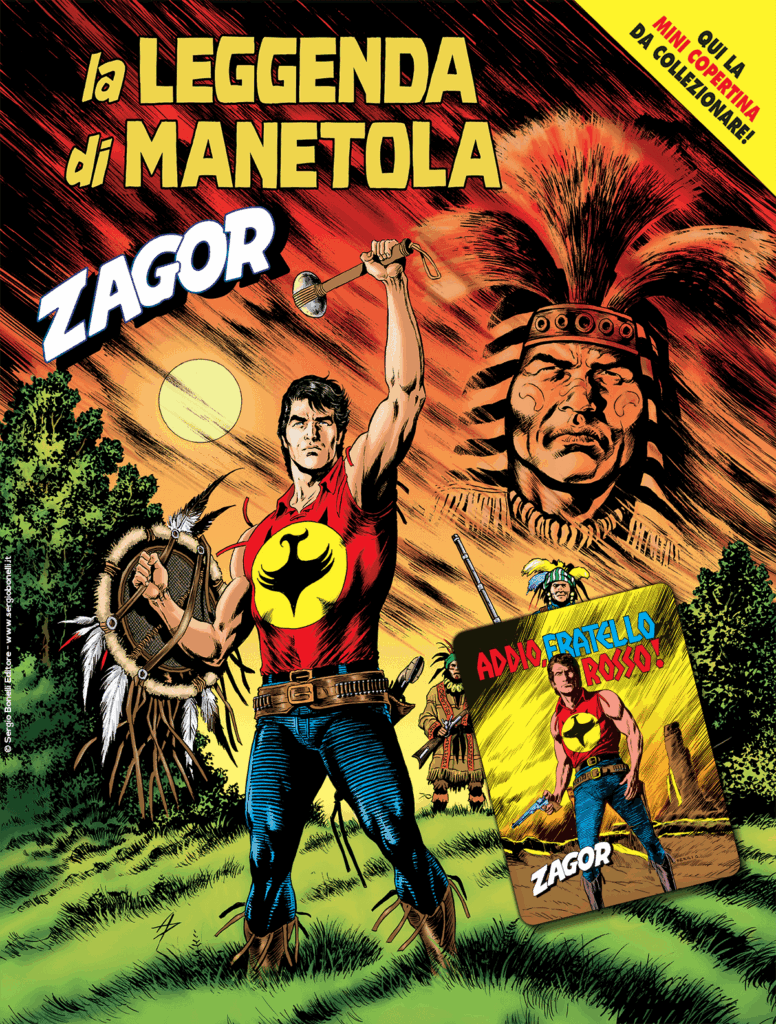 La leggenda di Manetola – mini copertina Zagor 122