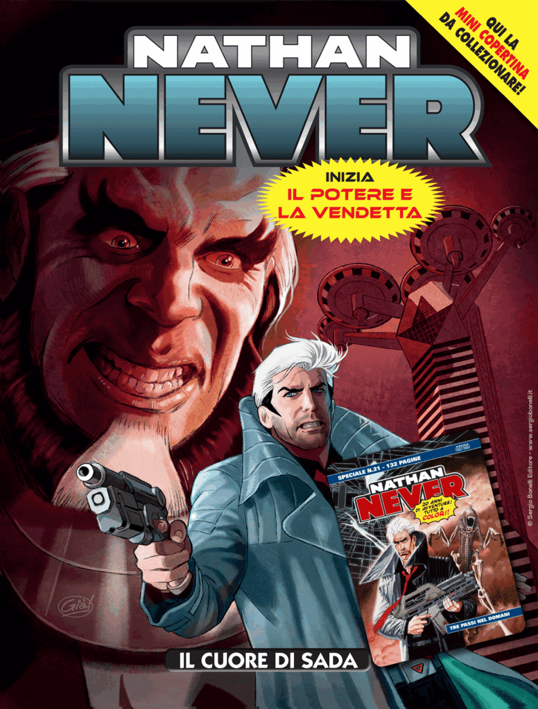 Il cuore di Sada – Mini copertina Speciale Nathan Never 21
