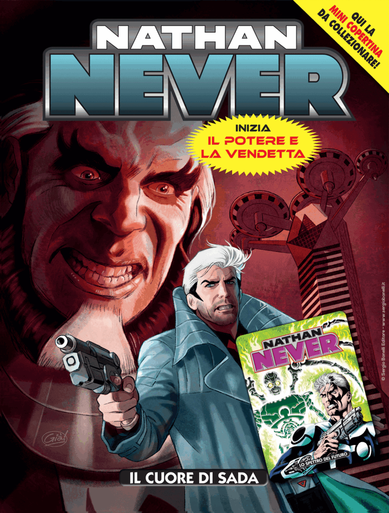 Il cuore di Sada – Mini copertina Nathan Never 263