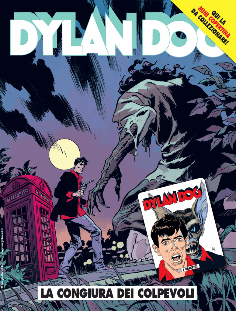 La congiura dei colpevoli – mini copertina Dylan Dog 62