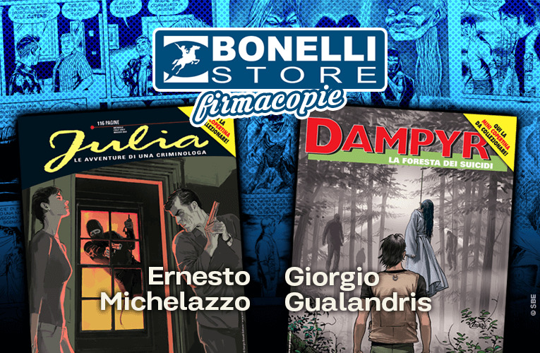 Michelazzo e Gualandris al Bonelli Store