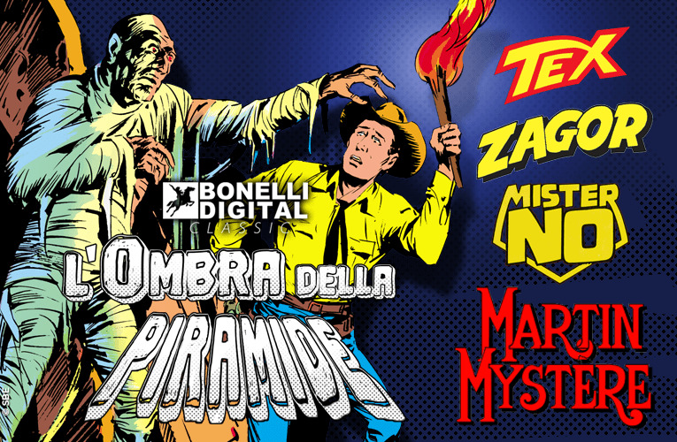 L'ombra della piramide sui fumetti digitali