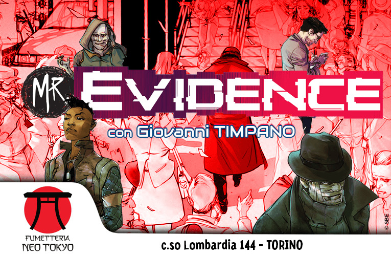 Firmacopie di Mr. Evidence a Neo Tokyo
