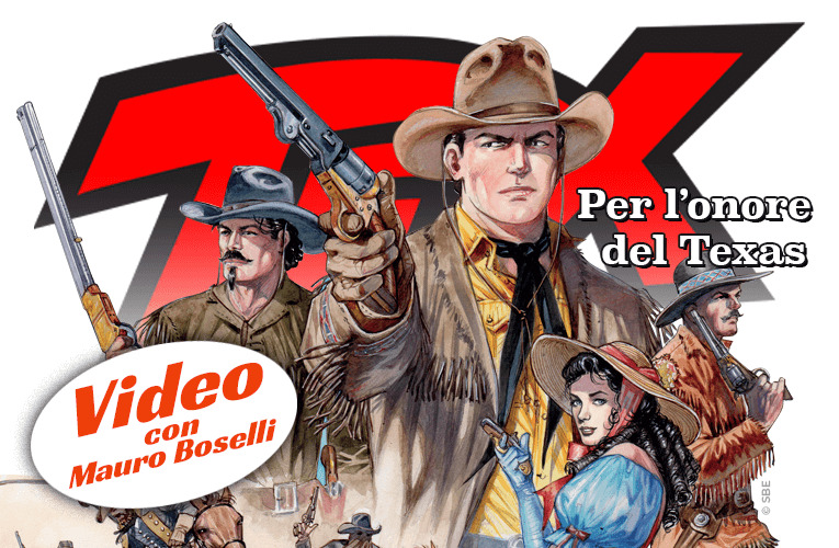 Mauro Boselli presenta il Texone di Dotti!