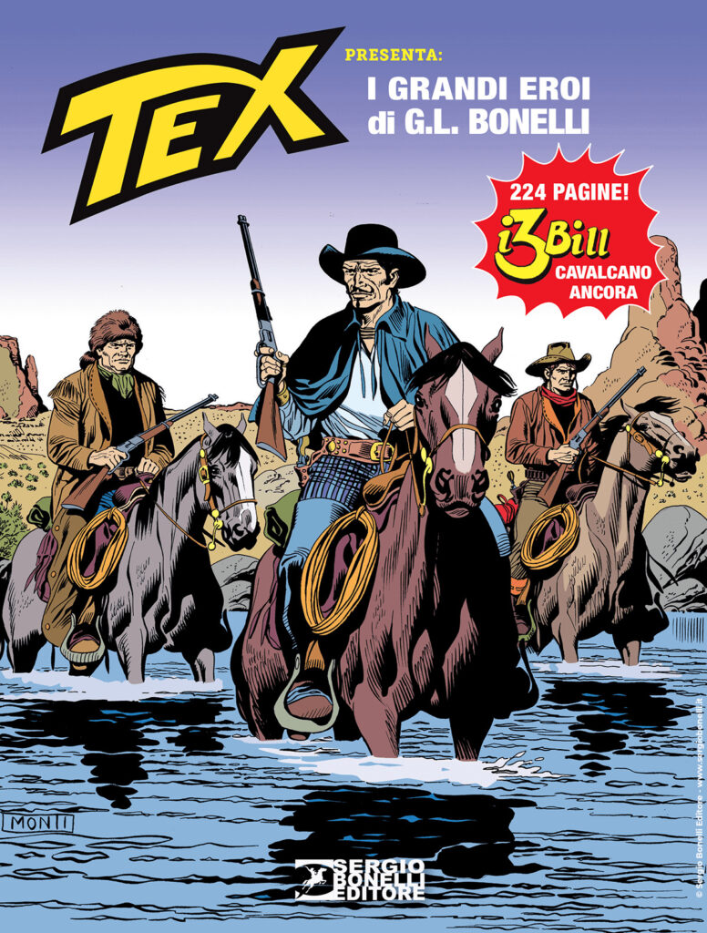 Avventura Magazine 2023 – Tex presenta: I grandi eroi di G. L. Bonelli I 3 Bill cavalcano ancora
