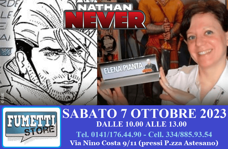 Elena Pianta al Fumetti Store