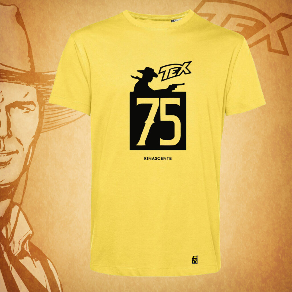 T-shirt Tex 75 – Giallo