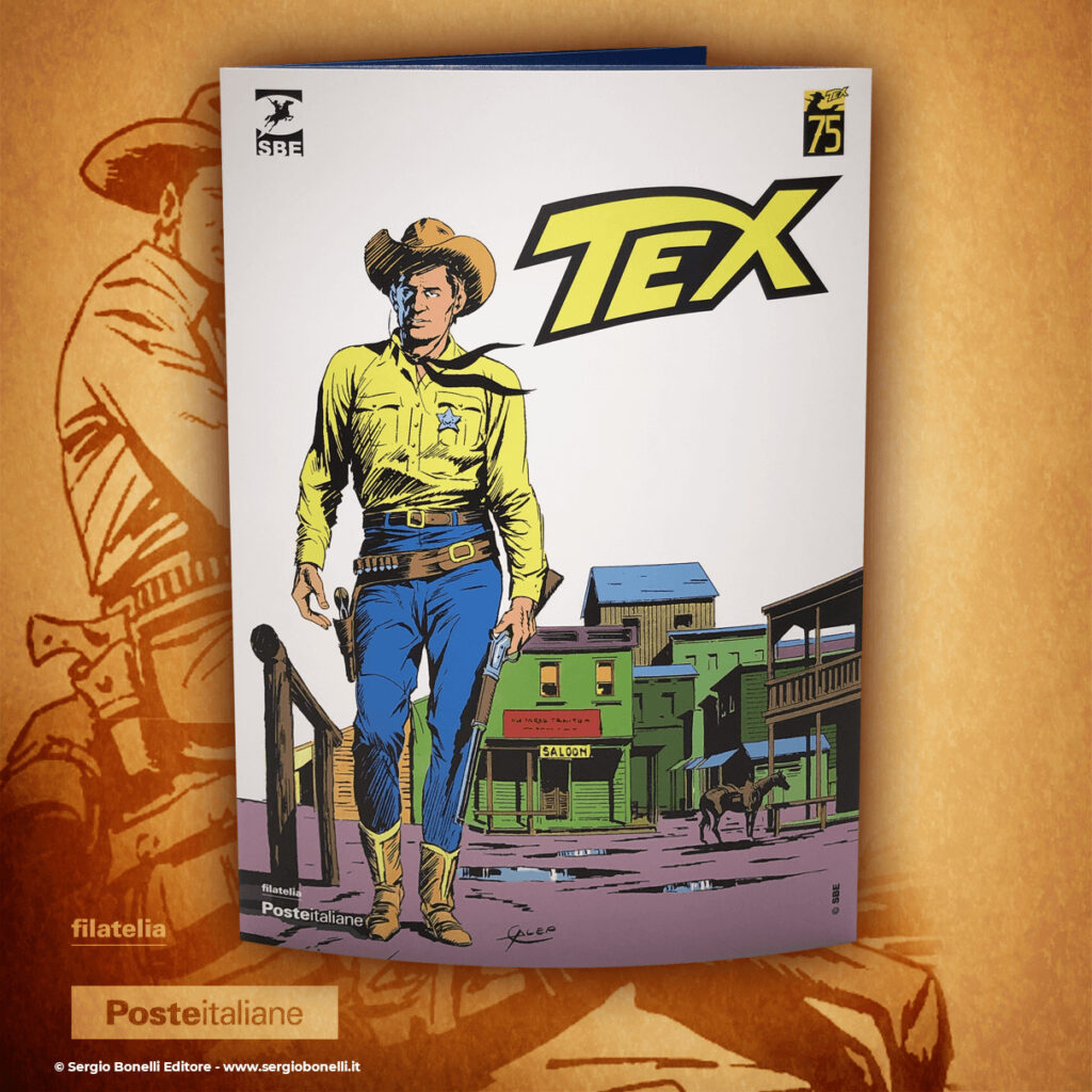 Cartella Filatelica Tex 75 – A4